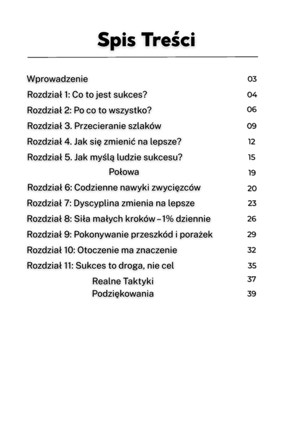 Myśl Jak Ludzie Sukcesu